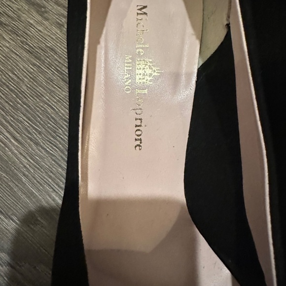 Michelle Lopriore Milano Black Suede Shoes - Picture 2 of 7